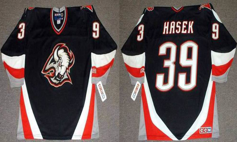 2019 Men Buffalo Sabres #39 Hasek black CCM NHL jerseys